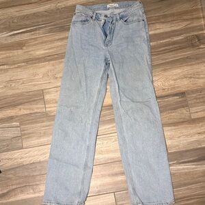 Abercrombie & Fitch Light Blue '90s Relaxed Jeans 28L